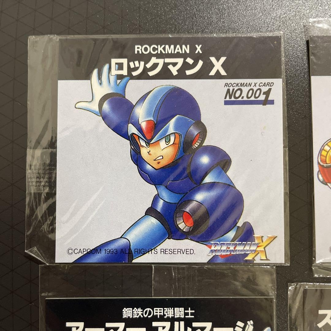 Amazon.co.jp: ロックマンXラーメンおまけカード5枚セット